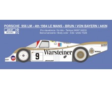 Decal – Porsche 956 - 1984 24h LeMans 4th place 1/24